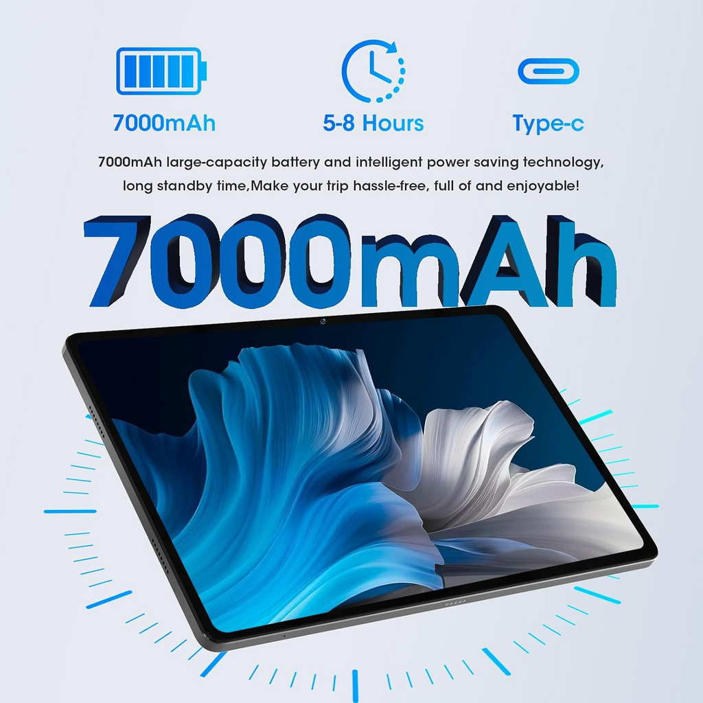 Tablet 10.95" 4G LTE 12+512GB Android 13 — F11