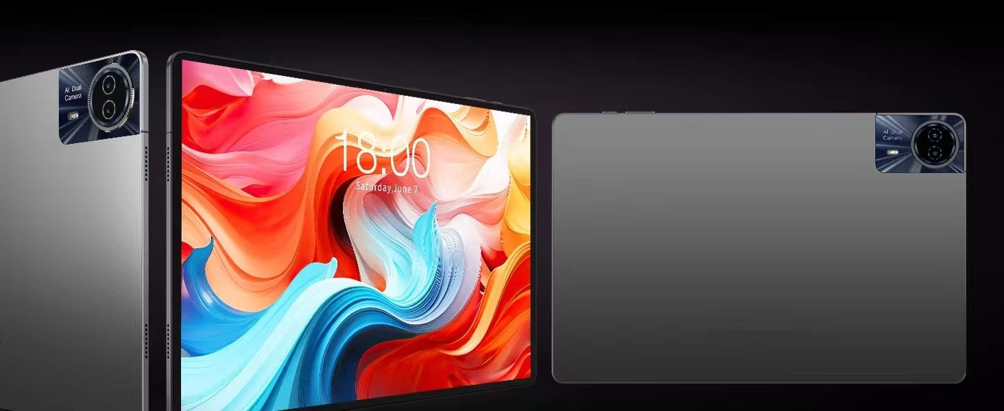 Tablet 14" 4G LTE Android 14 con Tastiera — A140