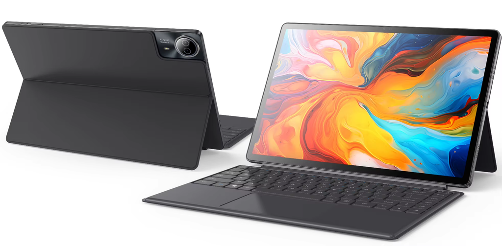 Tablet 14" 4G LTE Android 14 con Tastiera — A140