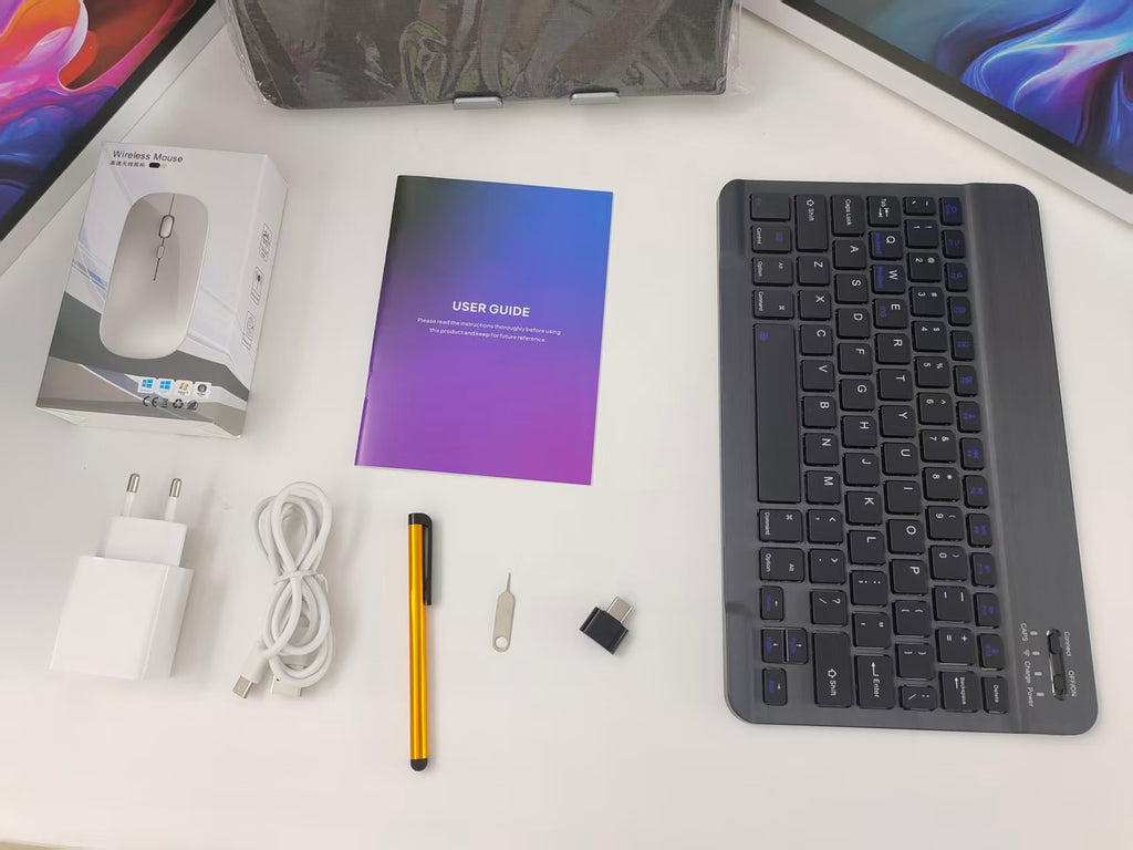 Tablet 14" 4G LTE Android 14 con Tastiera — A140