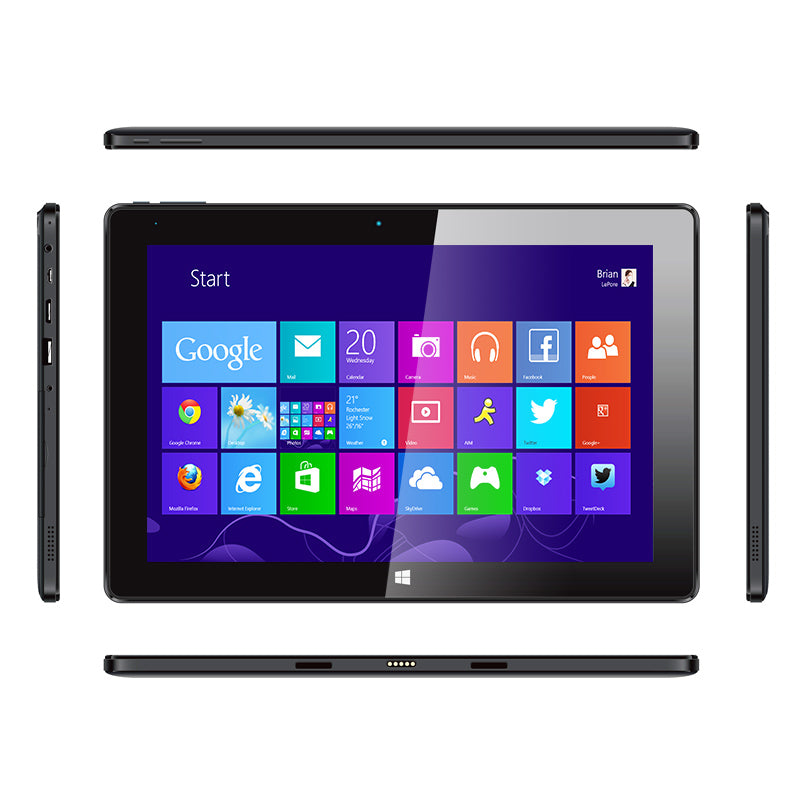 Tablet 10.1" Windows 11 con Tastiera in Alluminio — BT301