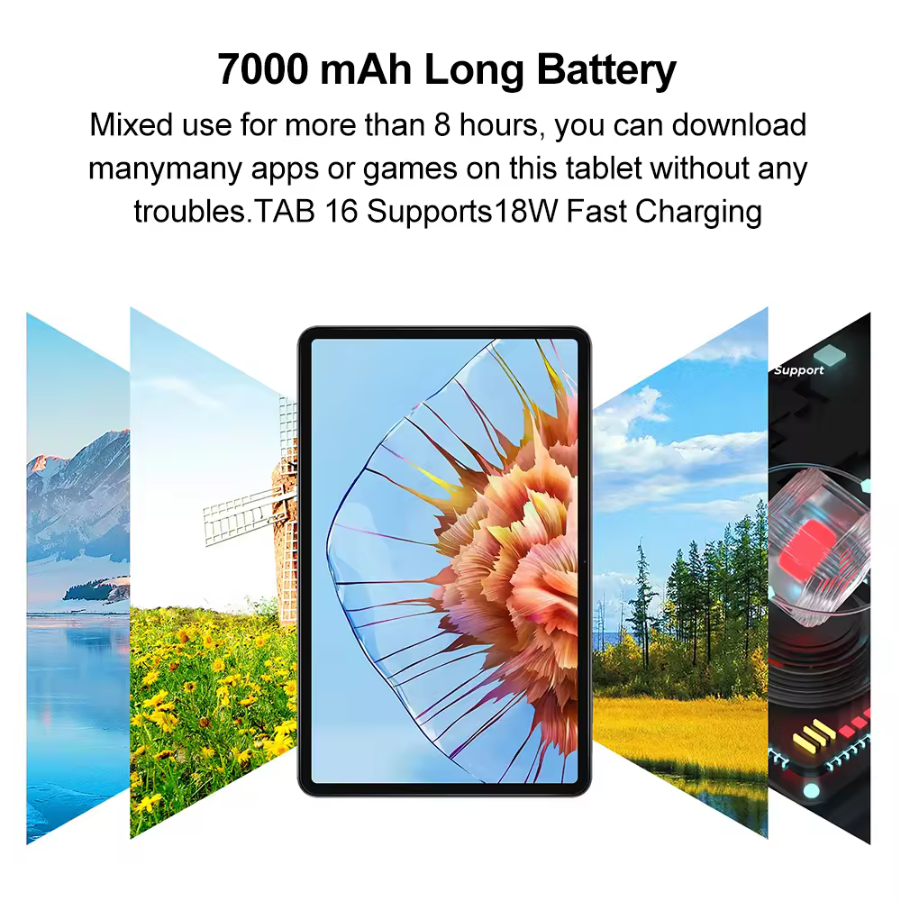 Tablet 10.95" 4G LTE 12+512GB Android 13 — F11