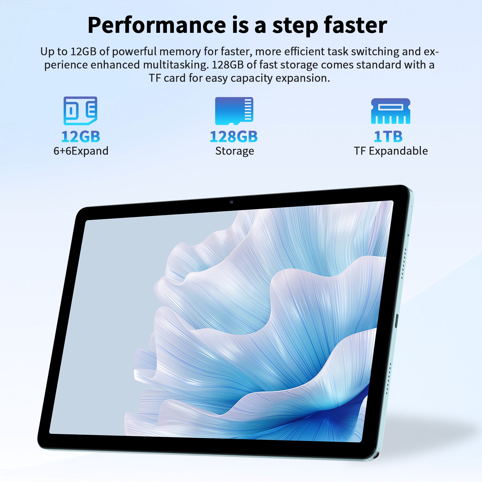 Tablet 11" 4G LTE Android 15 — M60