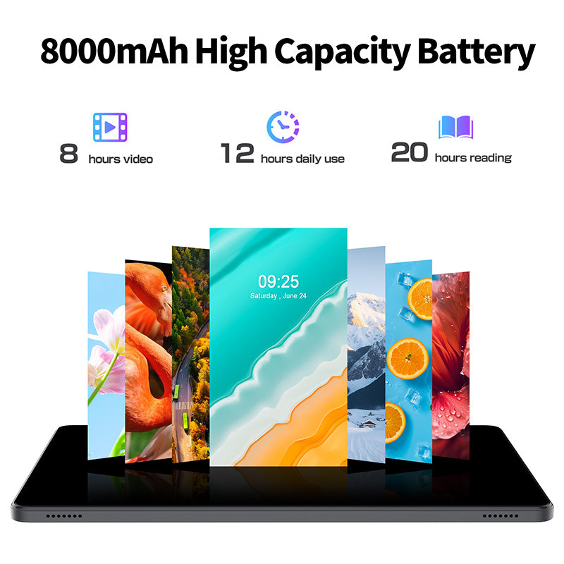 Tablet 11" 4G LTE Android 15 — M60