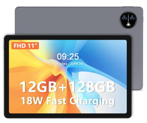 Tablet 11" 4G LTE Android 15 — M60