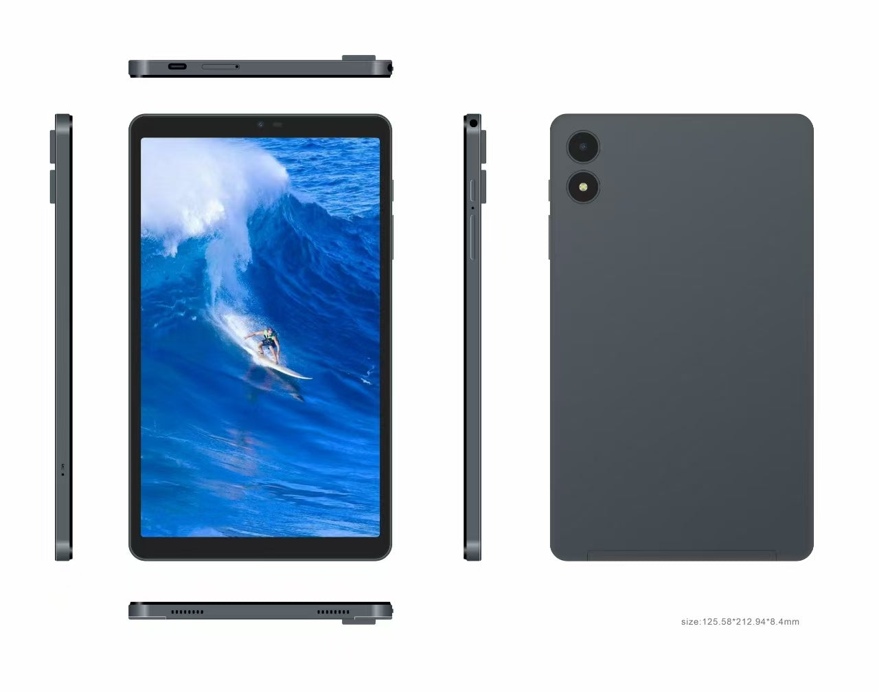 Tablet 8.68" | 4GB RAM 64GB | Android 14 | WiFi & 4G LTE | Q868