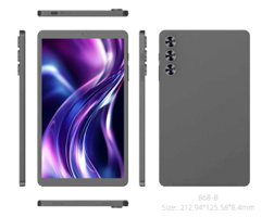 Tablet 8.68" 4G LTE WiFi6 Android — W868L