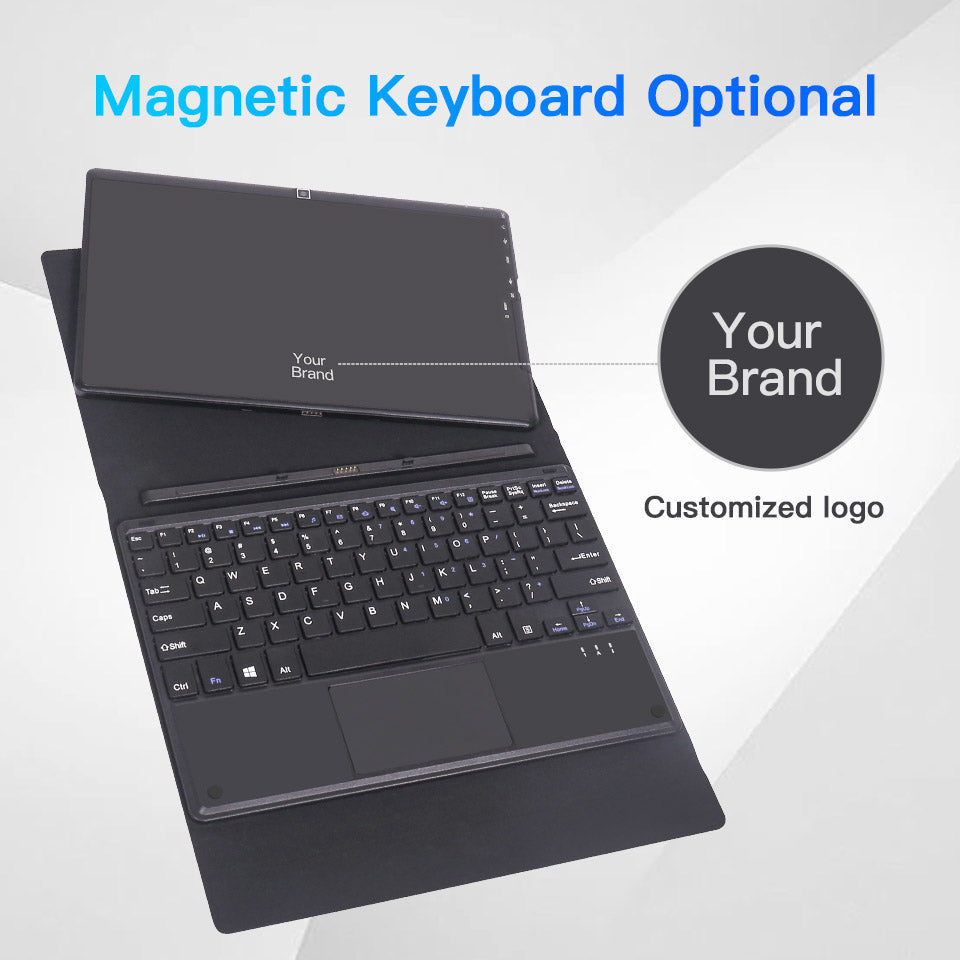 Tablet 10.1" Windows 11 con Tastiera in Alluminio — BT301