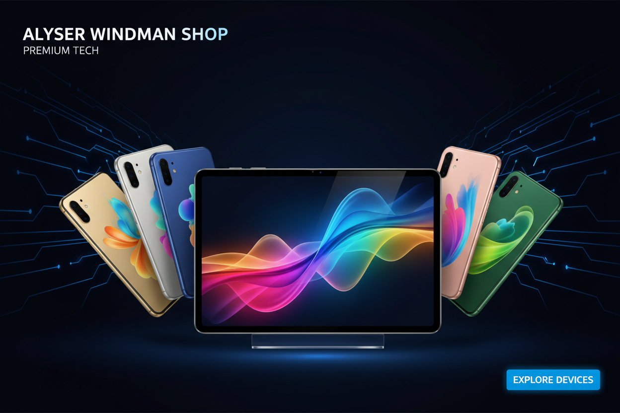 Hero Banner Alyser Windman Shop