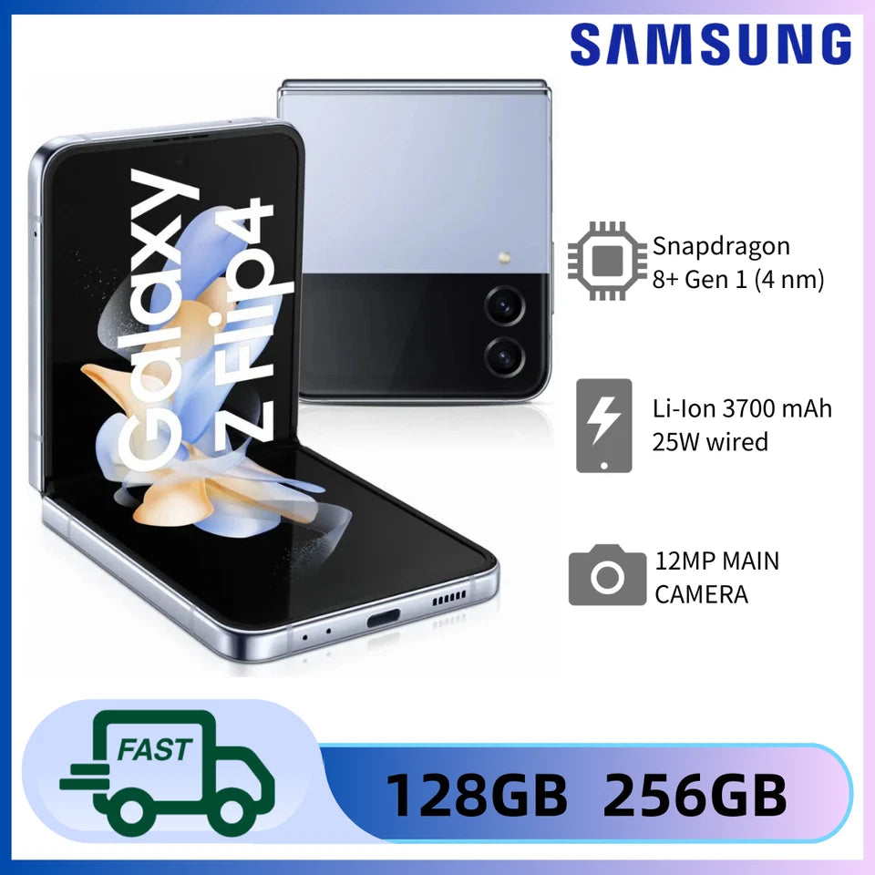 Samsung Galaxy Z Flip4 5G – 12GB RAM 128GB/256GB | Dual SIM | Sbloccato
